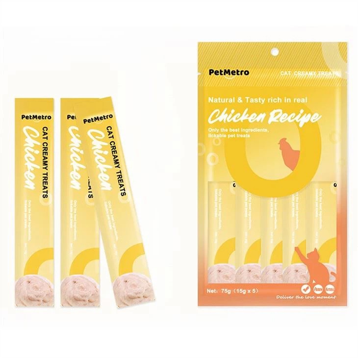 Chicken Flavor 15g Cat Creamy Treats