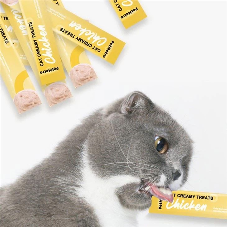 Chicken Flavor 15g Cat Creamy Treats